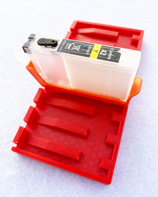 CLI ORGANIZER HOLDER for CLI 42, CLI 8, BCI 6 "Orange Cartridge Clip Cover"